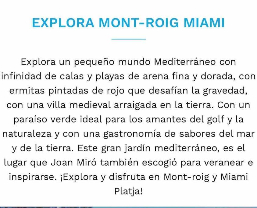 Casa Frente Al Mar En Miami Playa 2Hab Villa Kültér fotó